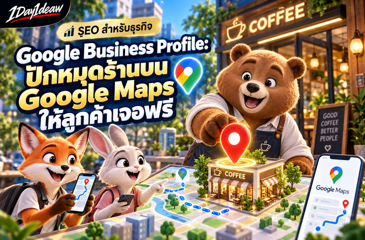 Google Business Profile: ปักหมุดร้านบน Google Maps ให้ลูกค้าเจอฟรี